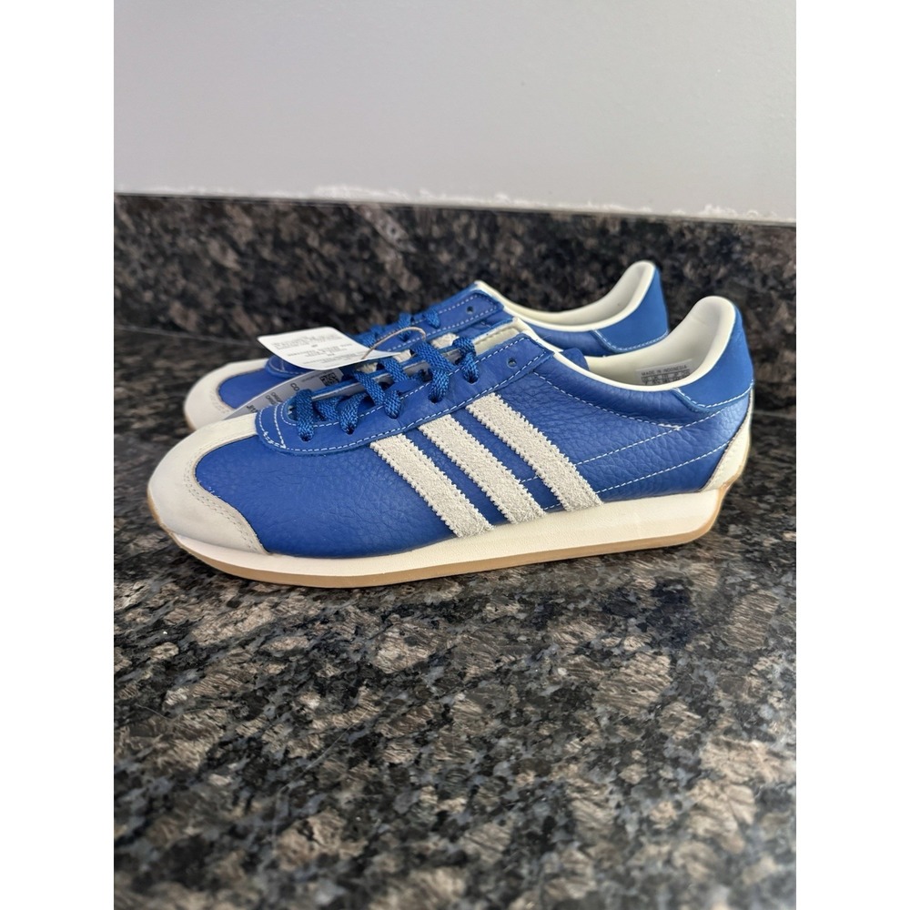 Adidas Women's Country OG Leather 'Blue' - JI1345 NWOB Size 7 Shoes, Sneakers